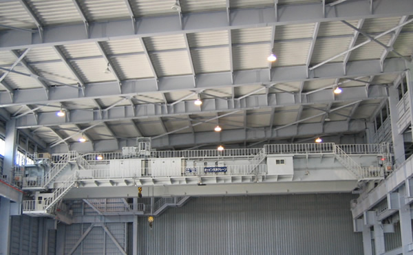 W125/30t×36mトロリ式天井クレーン