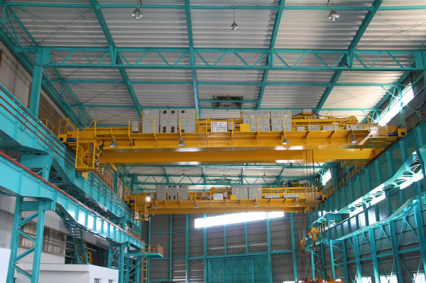 W30t×19.8mトロリ式天井クレーン