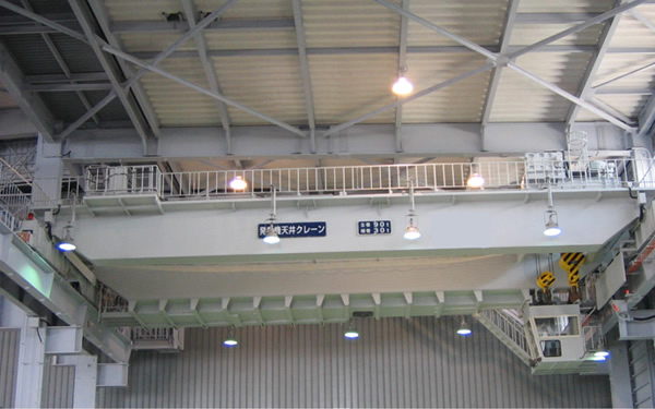 W90/30t×20.2mトロリ式天井クレーン